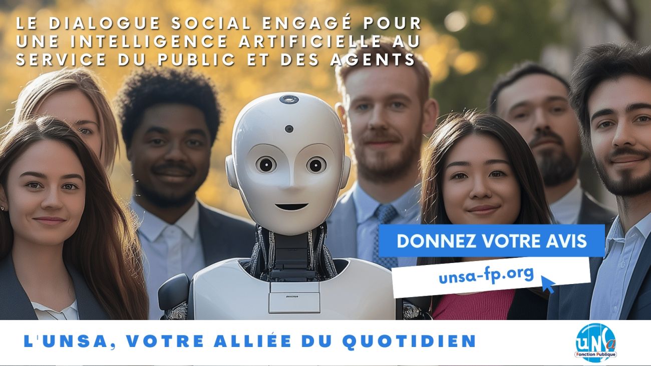 Le dialogue social engagé pour une Intelligence Artificielle au service du public et des agents